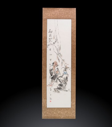 Scroll Dipinto contemporaneo cinese 